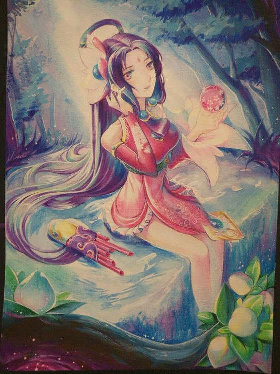 手绘董双成-4399花栗鼠