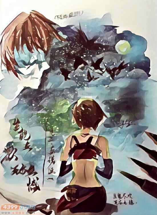 生死狙击玩家手绘-七夕·星空