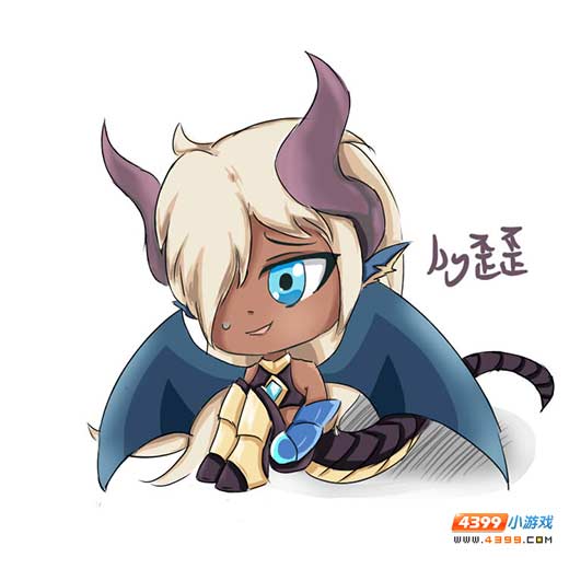 热血精灵派板绘 小龙龙巴努