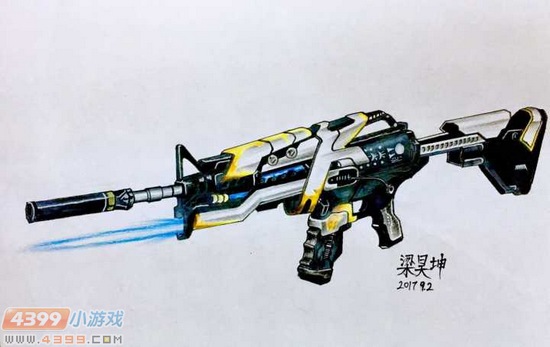 生死狙击玩家手绘-圣光骑士