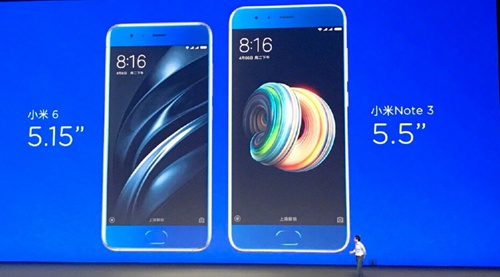 小米NOTE3