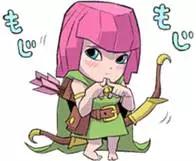 部落冲突弓箭手表情