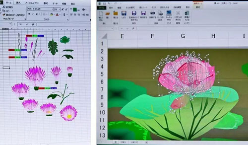 Excel不仅能画画，甚至分出了不同流派