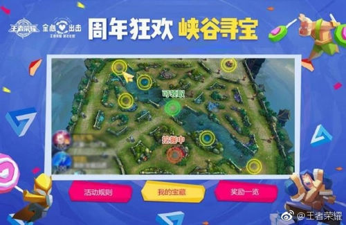 王者荣耀峡谷挖宝