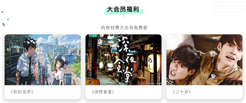 大会员福利