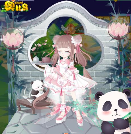 奥比岛奥比秀庭院小姑娘