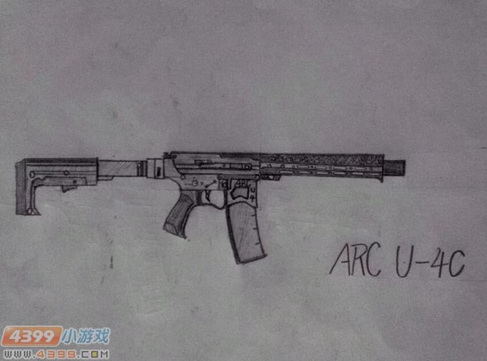生死狙击玩家手绘-自定义ARC U-4C