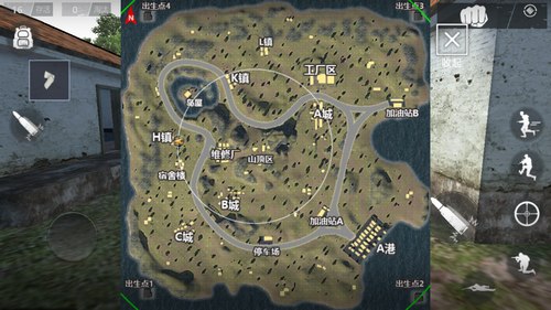 据点守卫放逐游戏地图怎么看