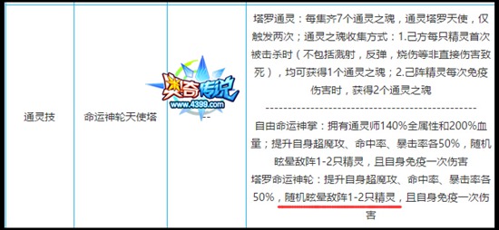 奥奇传说命运神女帝技能