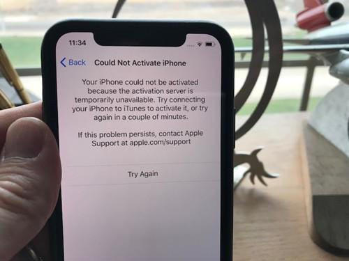 9688元的iPhone X 刚上市就出现部分用户无法激活