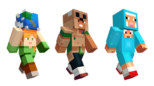 我的世界官方皮肤下载 mineconearth2017限定版皮肤