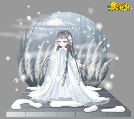 奥比岛朦胧寒衣雪装图鉴