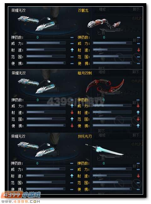 4399生死狙击荣耀无双 创造光辉战绩