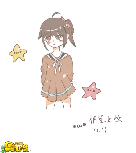 奥比岛绘画作品第2个女儿