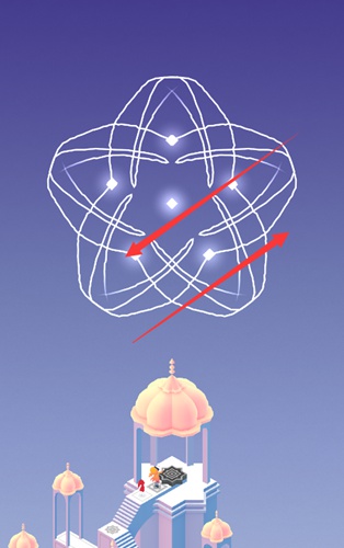 纪念碑谷2怎么画星星 纪念碑谷2星星怎么过