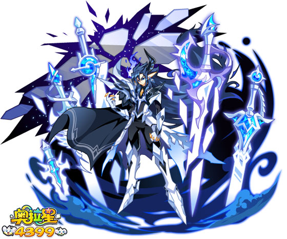 奥拉星远古精灵王伊撒尔图片