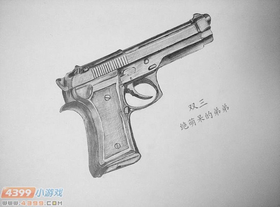 生死狙击玩家手绘-沙漠之鹰