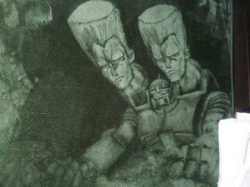 地毯作画