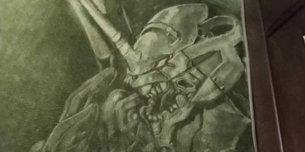 我们不一样！日本大触竟用地毯毛作画