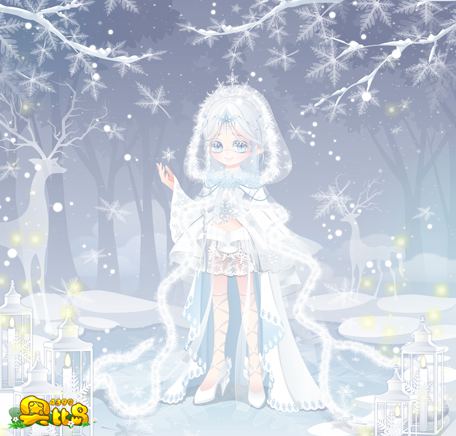 奥比岛冰雪女神典依