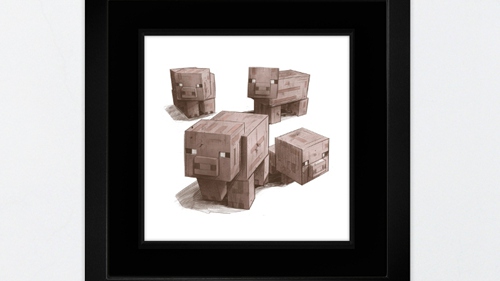 我的世界用MINECRAFT艺术支持慈善 多图欣赏