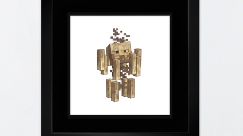 我的世界用MINECRAFT艺术支持慈善 多图欣赏