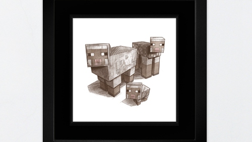 我的世界用MINECRAFT艺术支持慈善 多图欣赏