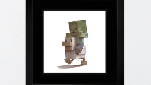 我的世界用MINECRAFT艺术支持慈善 多图欣赏