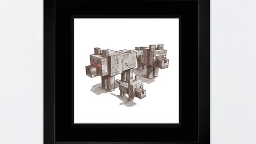 我的世界用MINECRAFT艺术支持慈善 多图欣赏