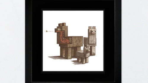 我的世界用MINECRAFT艺术支持慈善 多图欣赏