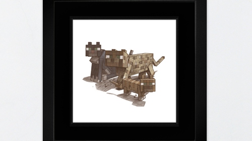 我的世界用MINECRAFT艺术支持慈善 多图欣赏