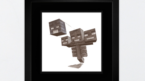 我的世界用MINECRAFT艺术支持慈善 多图欣赏