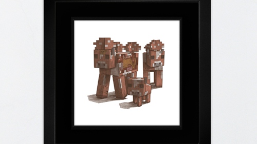 我的世界用MINECRAFT艺术支持慈善 多图欣赏