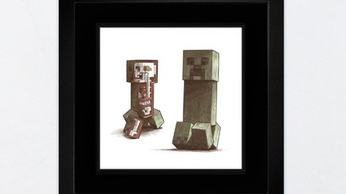 我的世界用MINECRAFT艺术支持慈善 多图欣赏