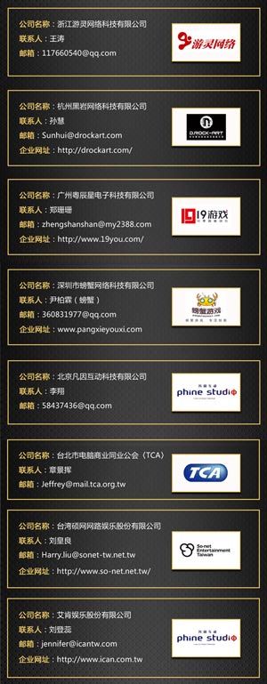 国际游戏商务大会游戏精品专场