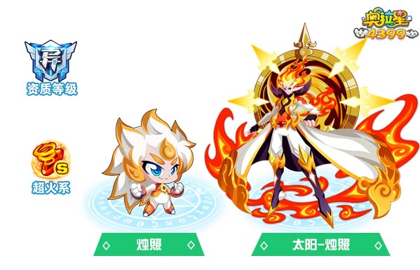 奥拉星太阳烛照