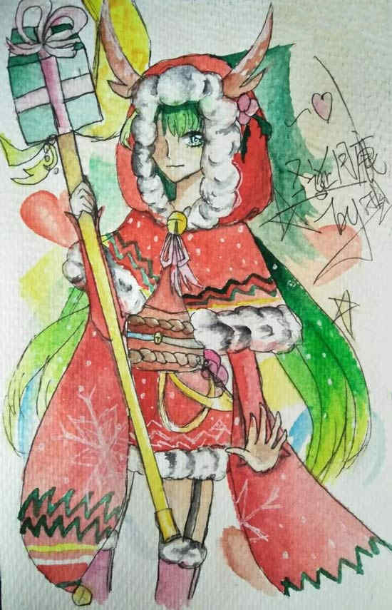 圣诞月鹿-4399叶子琪·忆