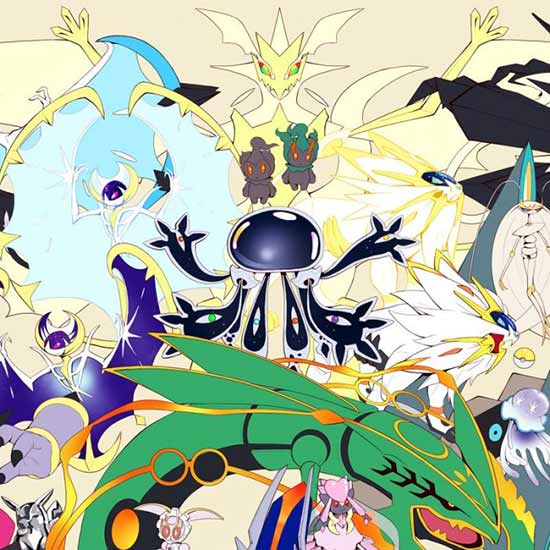 国外大神把全部807只精灵宝可梦画在了一起
