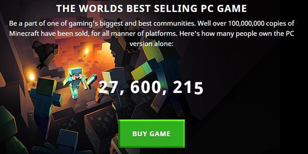 2766万！史上最畅销PC游戏易主 是谁打败了《我的世界》？