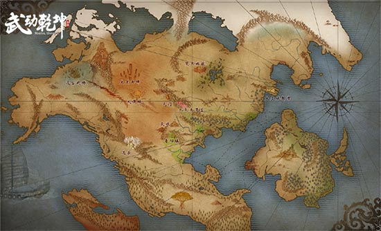 武动乾坤地图