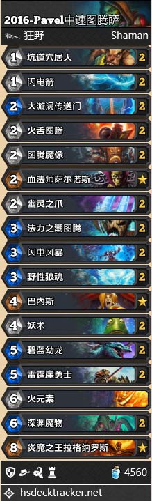 炉石传说Ostkaka冠军卡组