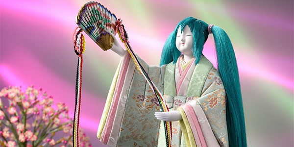 Miku你这是肿么了？日本传统老店推出初音未来雏人偶模型