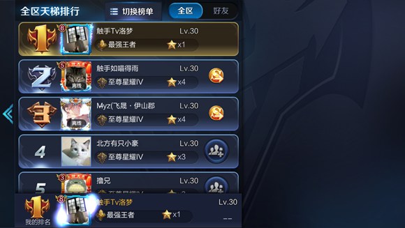 王者荣耀S10赛季第一个王者