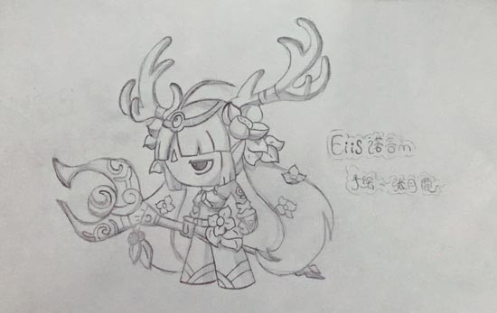手绘张月鹿-4399Eiis诺言M
