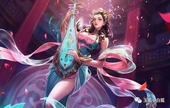 杨玉环新皮肤原画预览