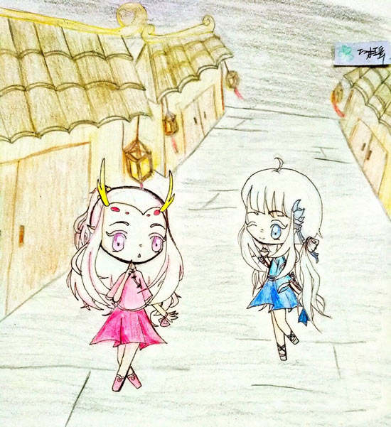 龙女与小唐的相遇-4399万小瑶