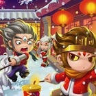 造梦西游5上古天帝篇师徒五人春节壁纸 春节图片