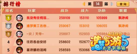 上古天帝篇功勋怎么得