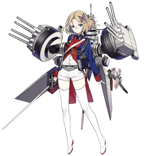 战舰少女r斯特拉斯堡图鉴
