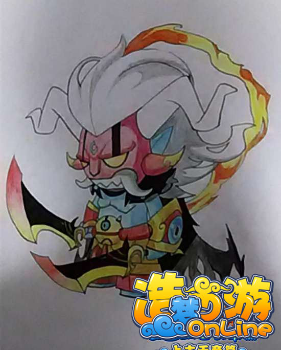 鬼金羊手绘